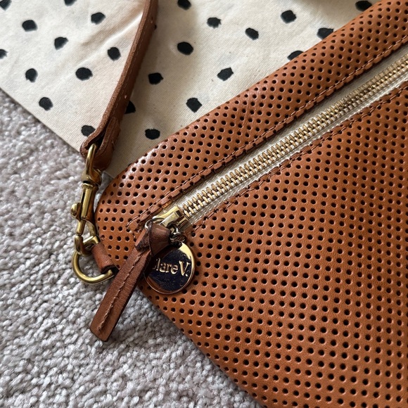 Clare V. Grande Fanny
Color is Cuoio Perf - Picture 2 of 6